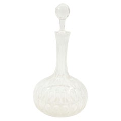 English Cut Crystal Stoppered Decanter