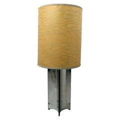 Vintage Steel Floor Lamp by Gaetano Sciolari for Sciolari, 1970s