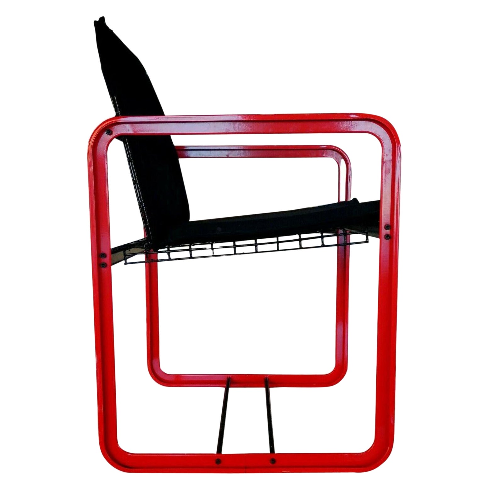 Chair "Quadra" Design Gigante Zambusi Boccato for Seccose, 1980s