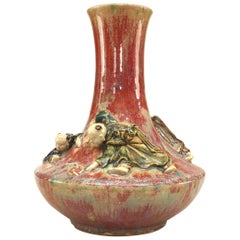 Chinese Style Stoneware Vase