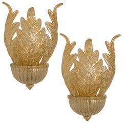Murano Glass Wall Lights and Sconces
