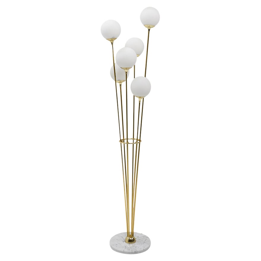 Italian Design Classic Vintage “Alberello” Floor Lamp For Sale