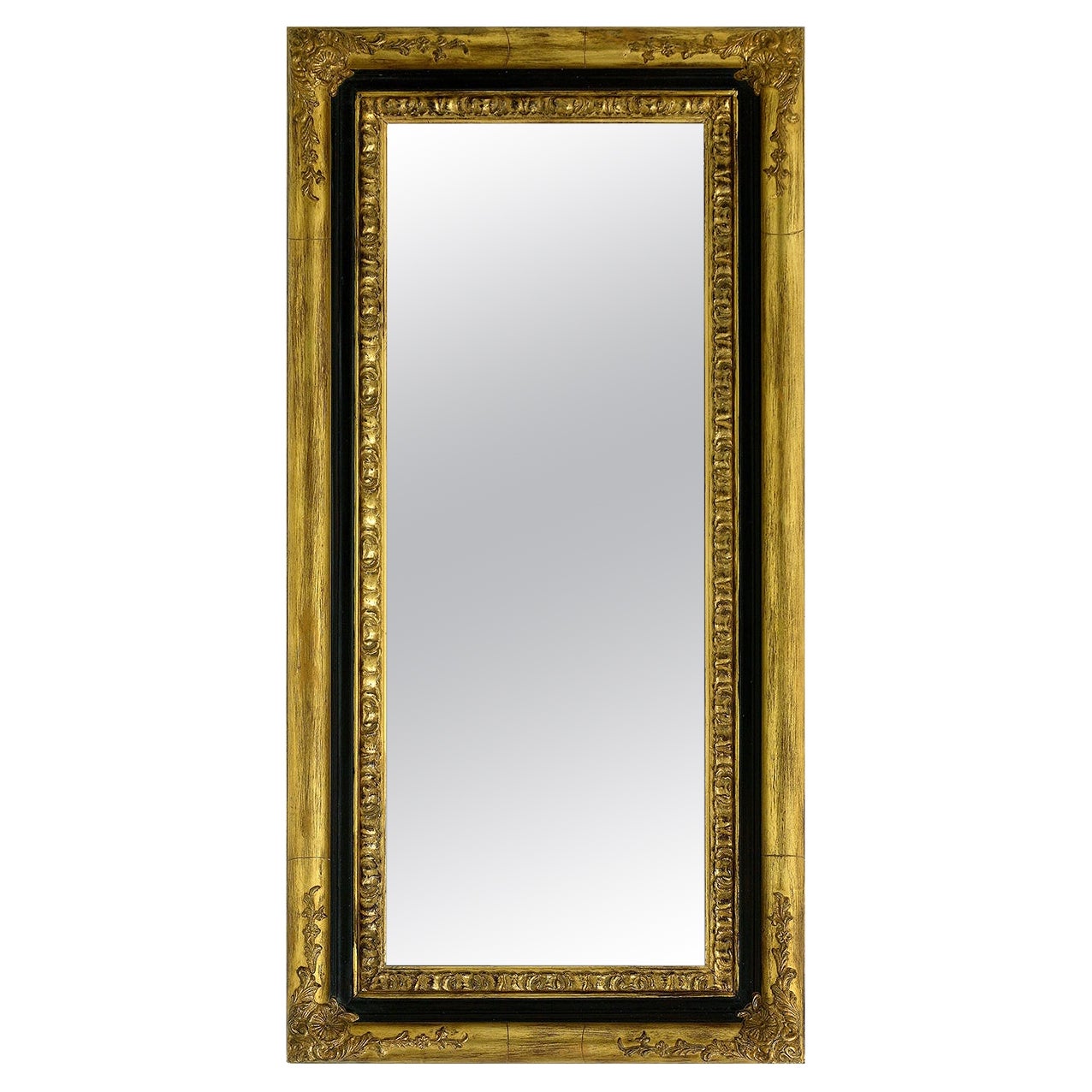 Gold Leaf Cassonetto Mirror