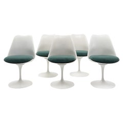 Design Classic Tulip Side Chairs by Eero Saarinen for Knoll, 1960s, Set of 5