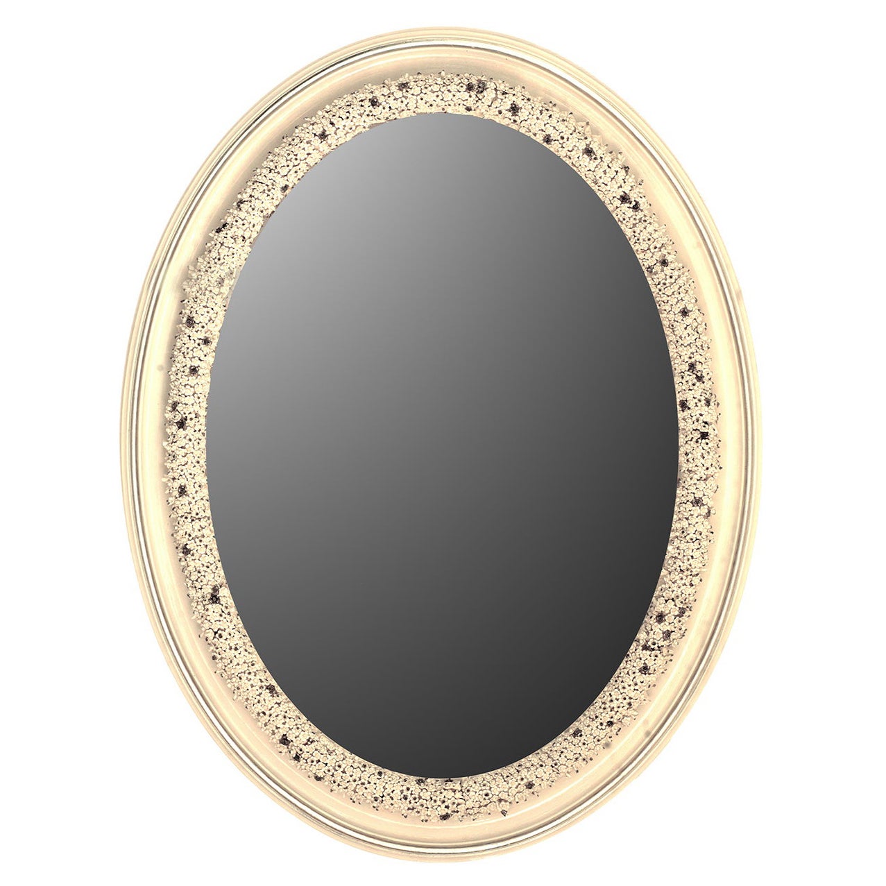 Silver Buds Mirror