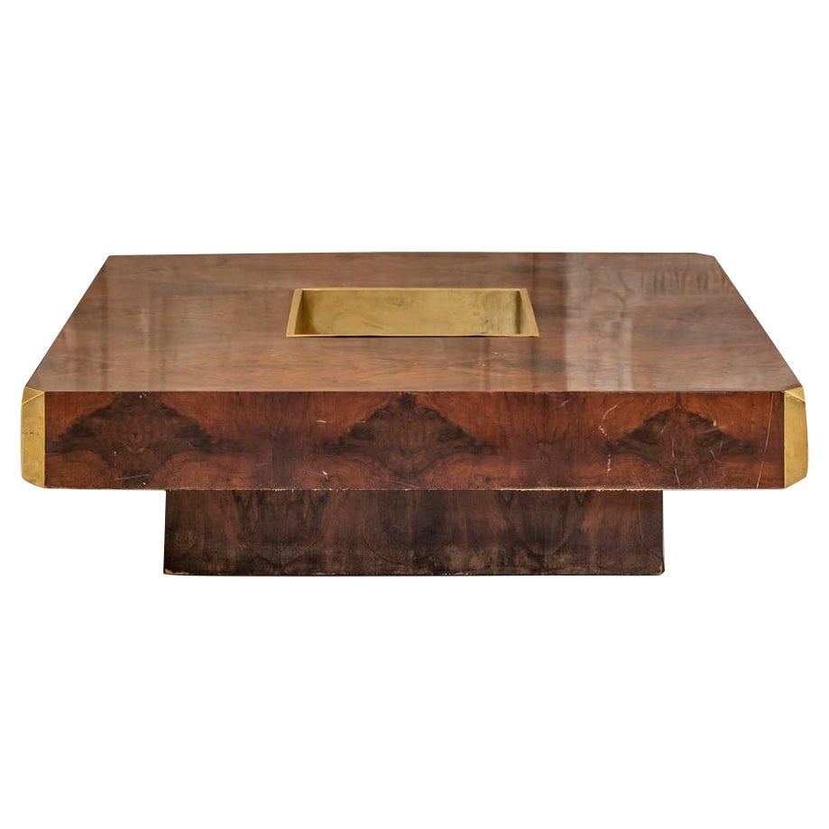 Willy Rizzo Attributed Coffee Table
