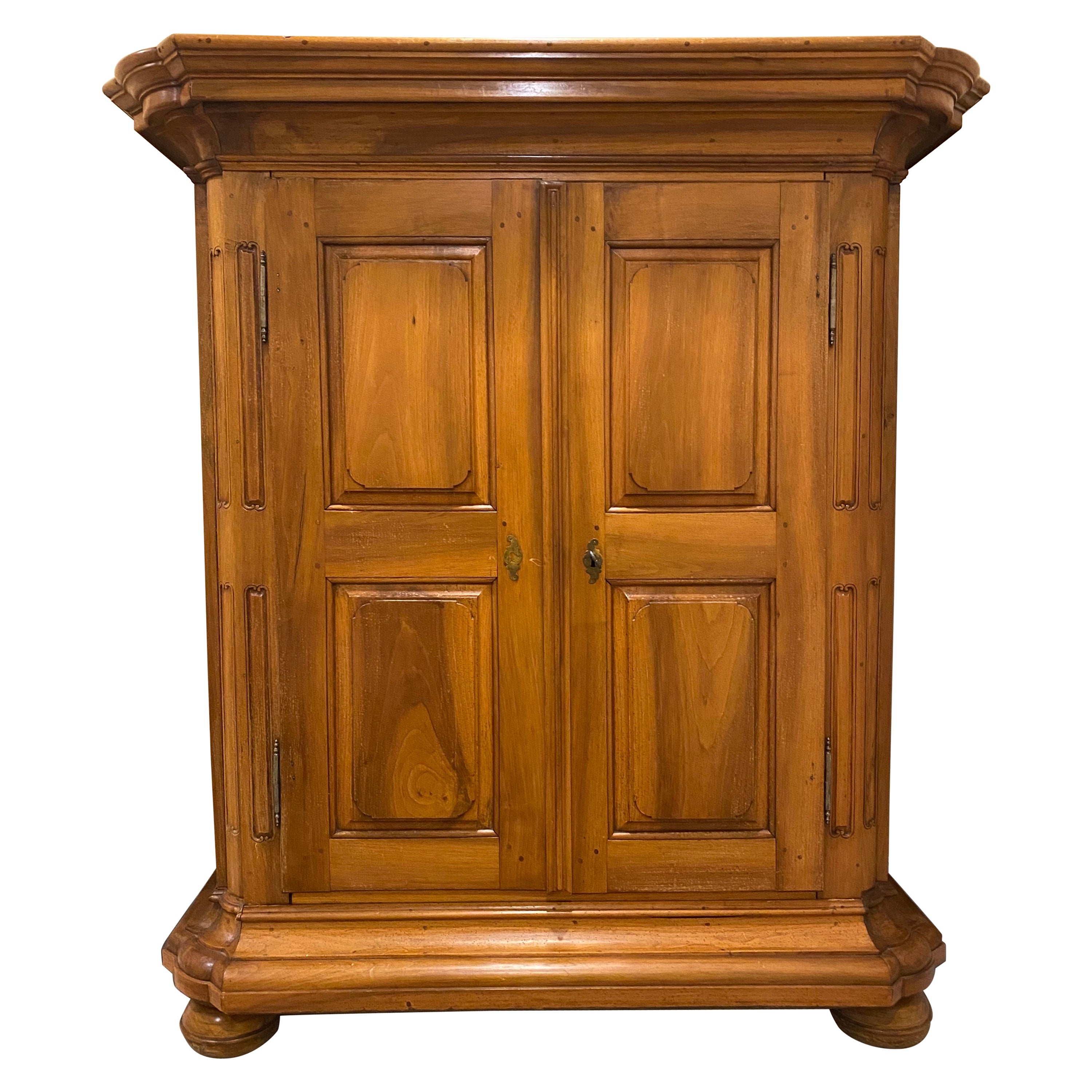 Baroque Armoire, South Germany 1750, Walnut For Sale