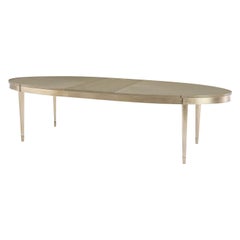 French Neoclassical Oval Extending Dining Table