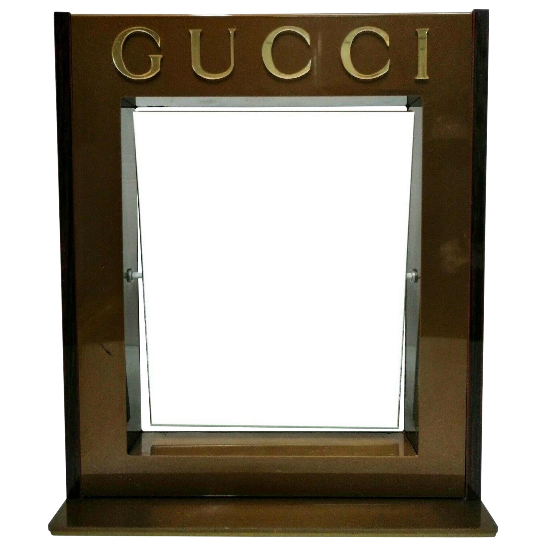 Table Mirror "Gucci" Original Dealer Shop For Sale