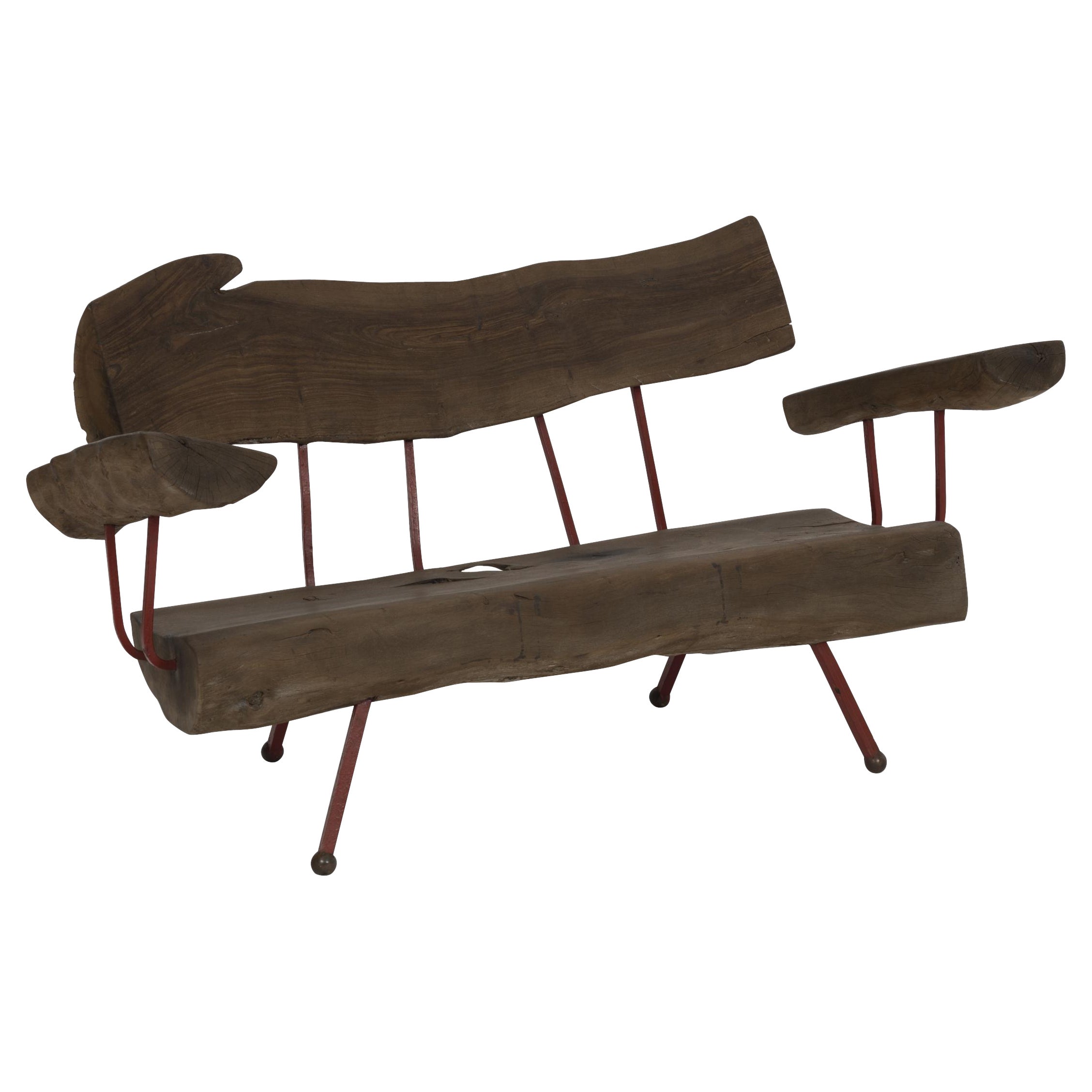 Antique Mexican Bench at 1stDibs