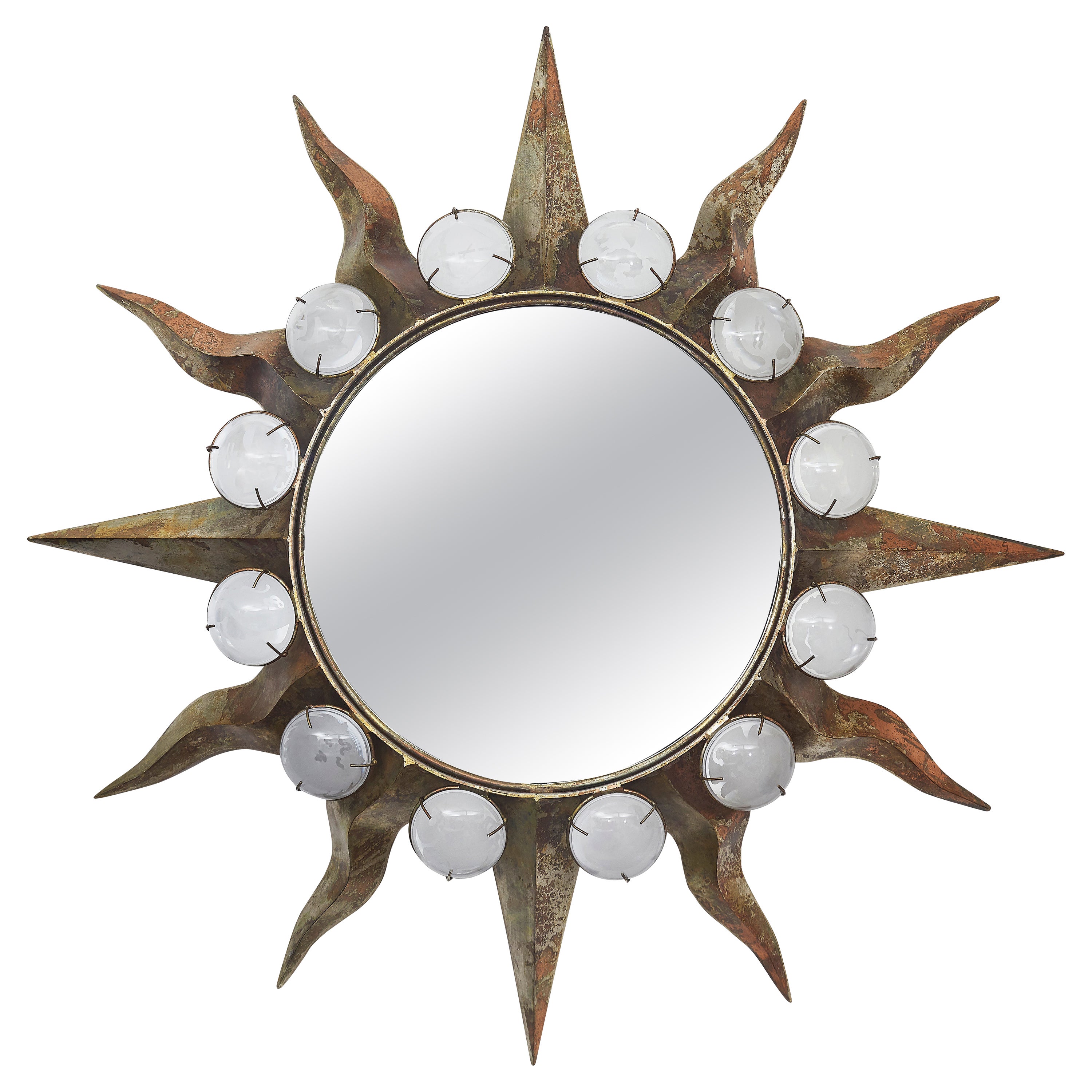 Modèle de miroir "Zodiac" de Mark Brazier-Jones