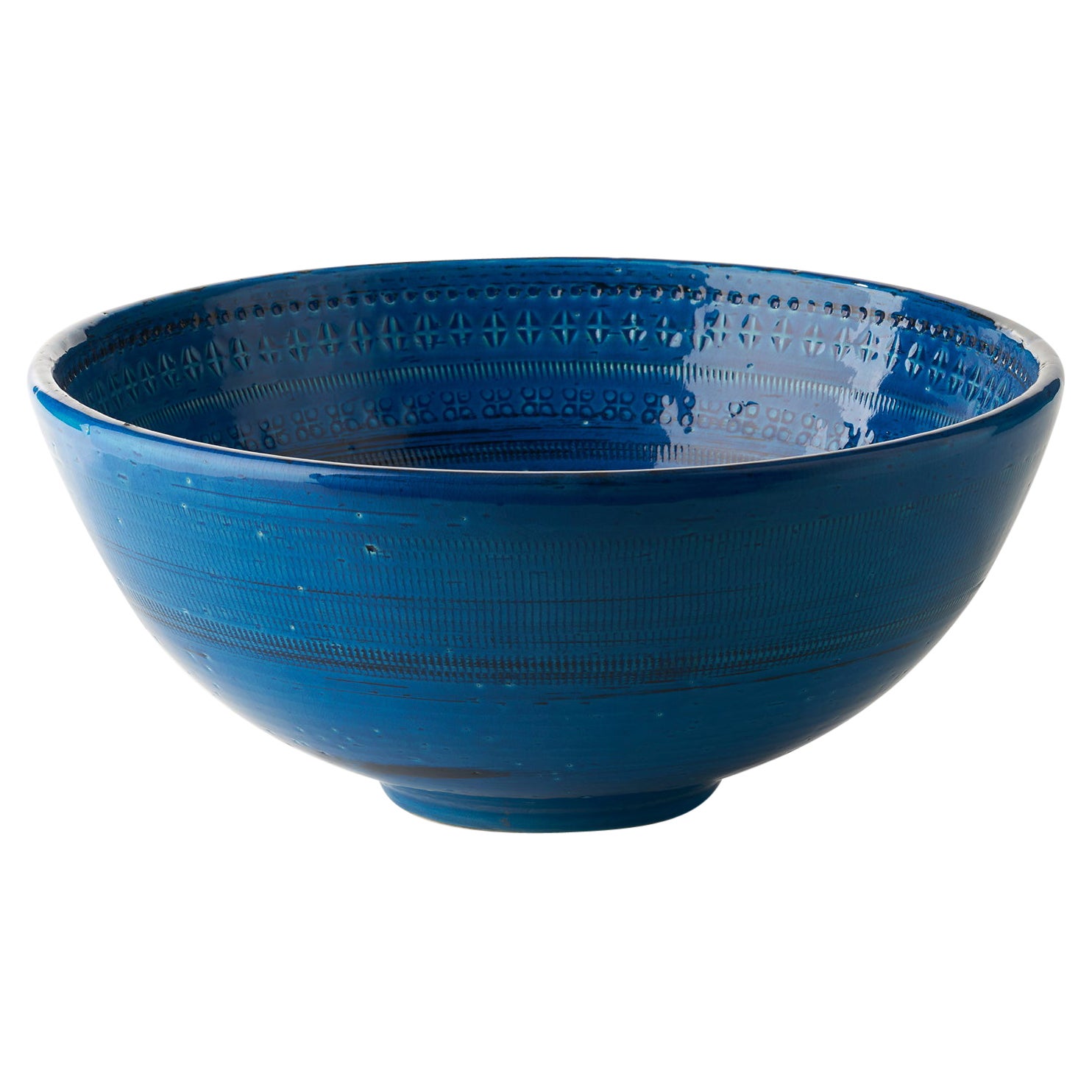 Rimini Blue Bowl by Aldo Londi