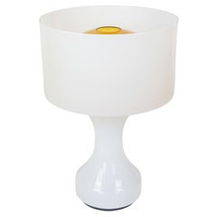 Mid Century Modern  Murano Glass Table Lamp Sebenica for Vistosi, Italy, 1960s