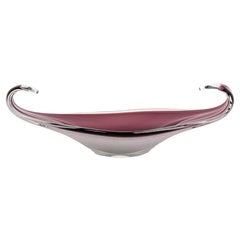 Étagère Paul Kedelv, coupe en verre, années 1960