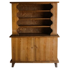 Pine Cabinet Designed by A.B. Otto Dahlin, Sweden, Circa 1940