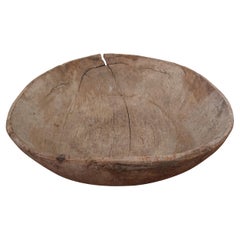 Exceptional 18th Century Swedish Folk Art Birch Root Bowl