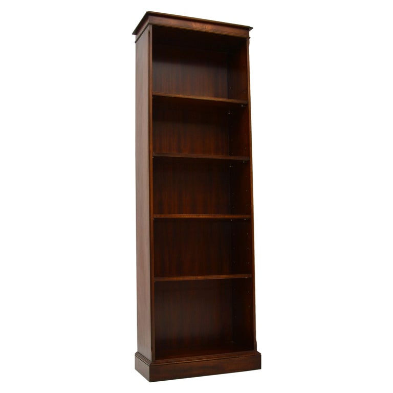 Antique Style Open Bookcase For Sale at 1stDibs