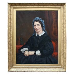 Mid Victorian Portrait of a Lady by W.R.Waters, 1877