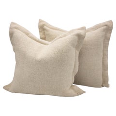 Antique Pair of Linen Pillows