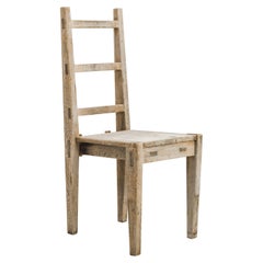 Vintage Swedish Bleached Oak Chair
