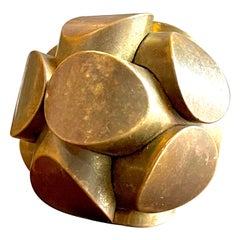 Vintage “Ball Puzzle” Sculpture by Charles Owen Perry