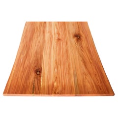 Live Edge Butchers Block Dining Table, Ash Wood Dining Table