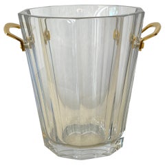 Baccarat Crystal & Gilt Bronze Champagne Bucket