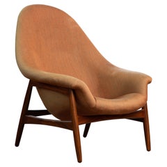 Ib Kofod-Larsen Style "Pod" Chair Danish Mid-Century