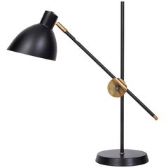 Konsthantverk Black Table Lamp KH#1