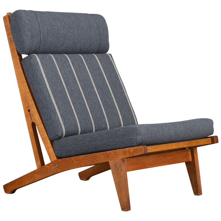No. GE375 Gentlemen Lounge Chair by Hans J. Wegner for GETAMA, 1960s For Sale