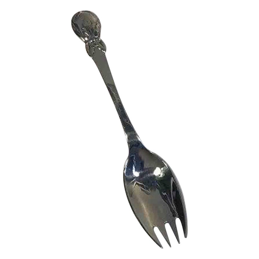 "Illum" Silver Child's Spork For Sale at 1stDibs