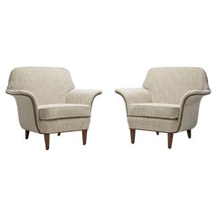 Sillones de ebanista suecos de mediados de siglo, Suecia Años 50