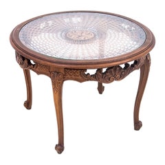 Antique Table with Round Top, France, circa 1900