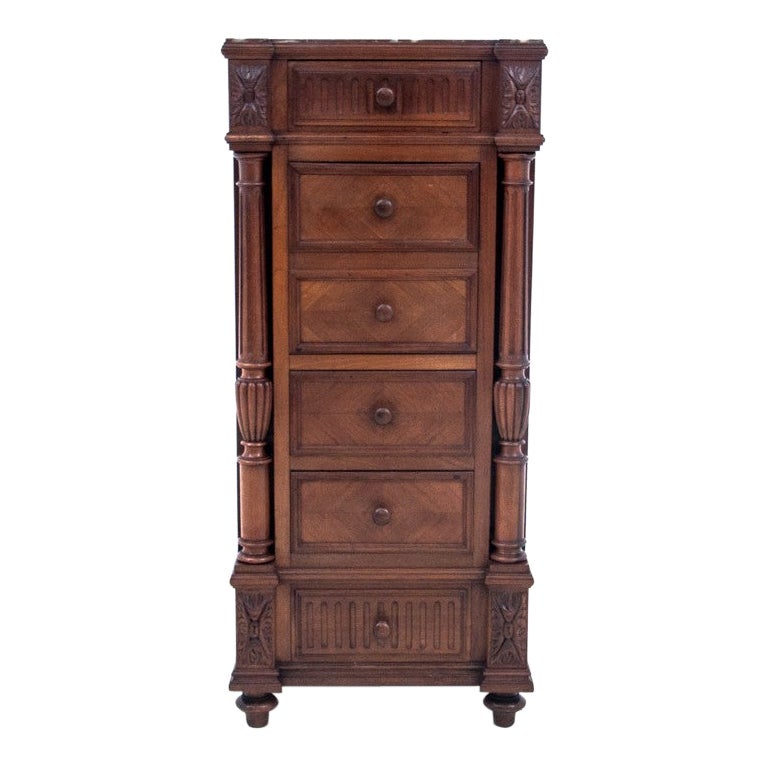 Chest of Drawers, Bedside Table, France, circa 1910