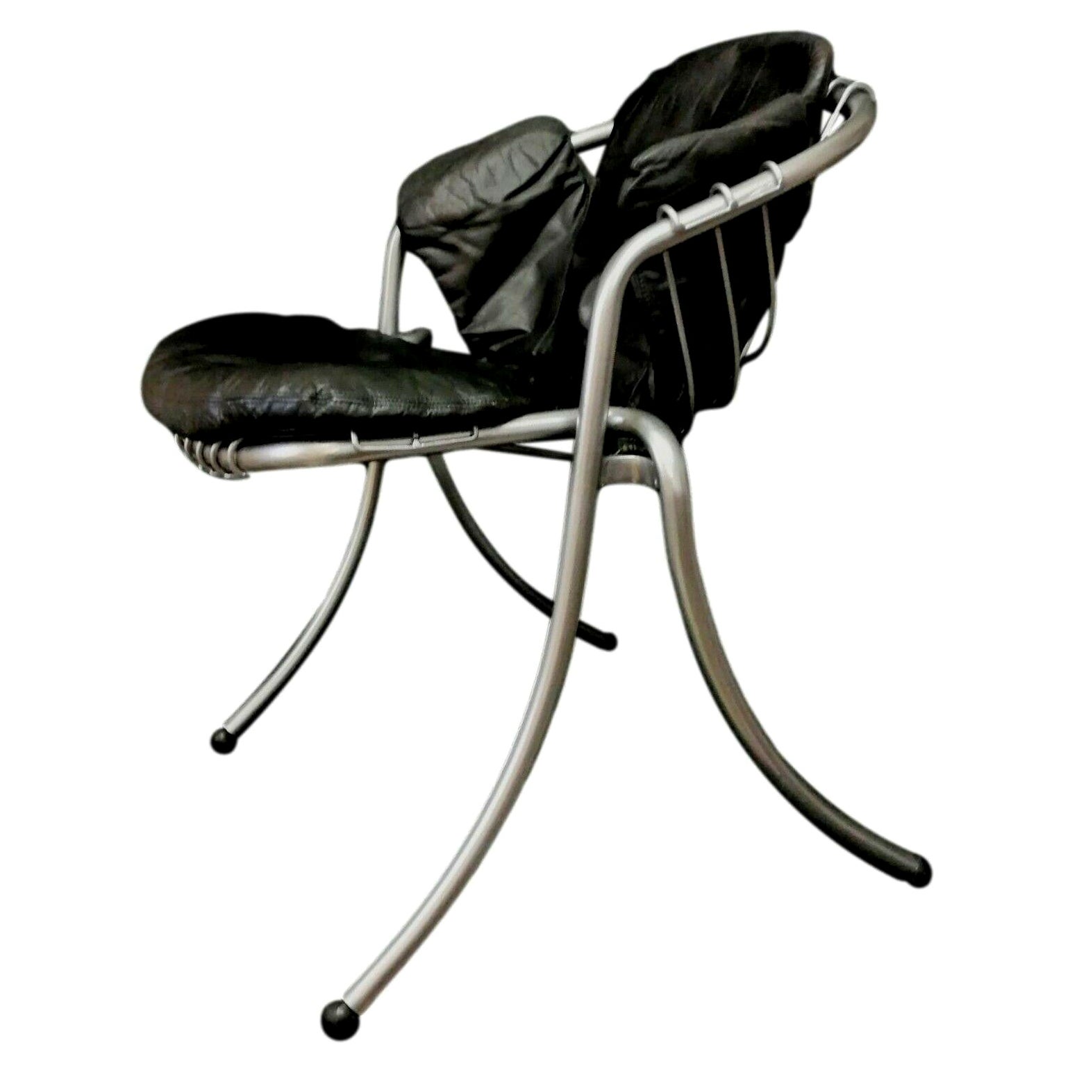 Collectibles Chair "Lynn" Design Gastone Rinaldi for Rima Padova, 1970s