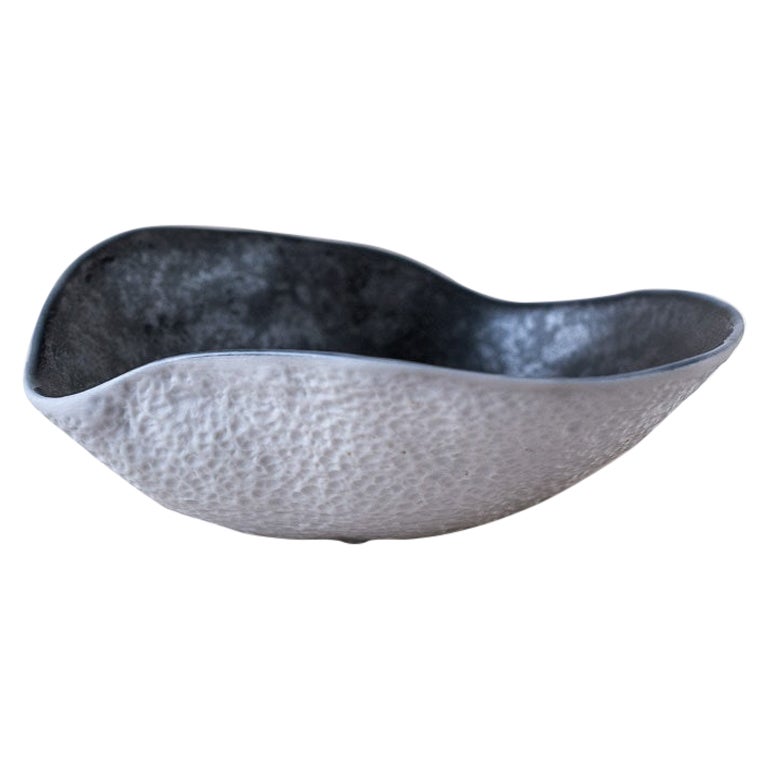 Indulge Nº2 / Graphite Grey / Side Dish, Handmade Porcelain Tableware For Sale