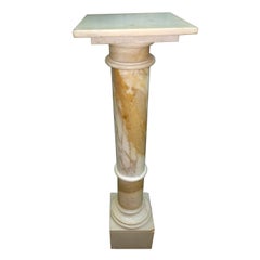 Early 20th Century Marble Pedestal