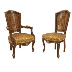 Set of 6 Middle Eastern Syrian Dining Chairs