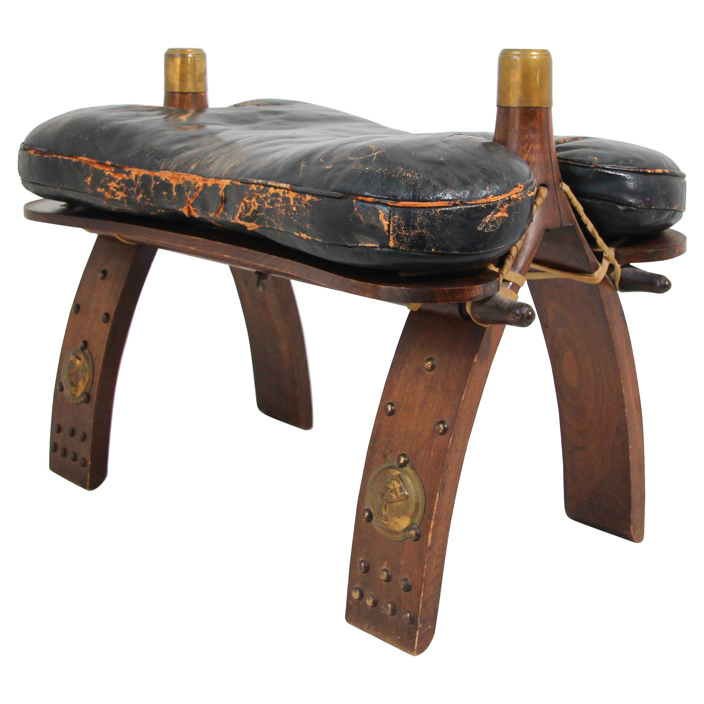 Egyptian Vintage Camel Saddle Stool at 1stDibs | antique camel saddle,  antique saddle stool, antique camel saddle value