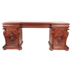 Magnificent Quality Antique William IV Carved Mahogany Sideboard