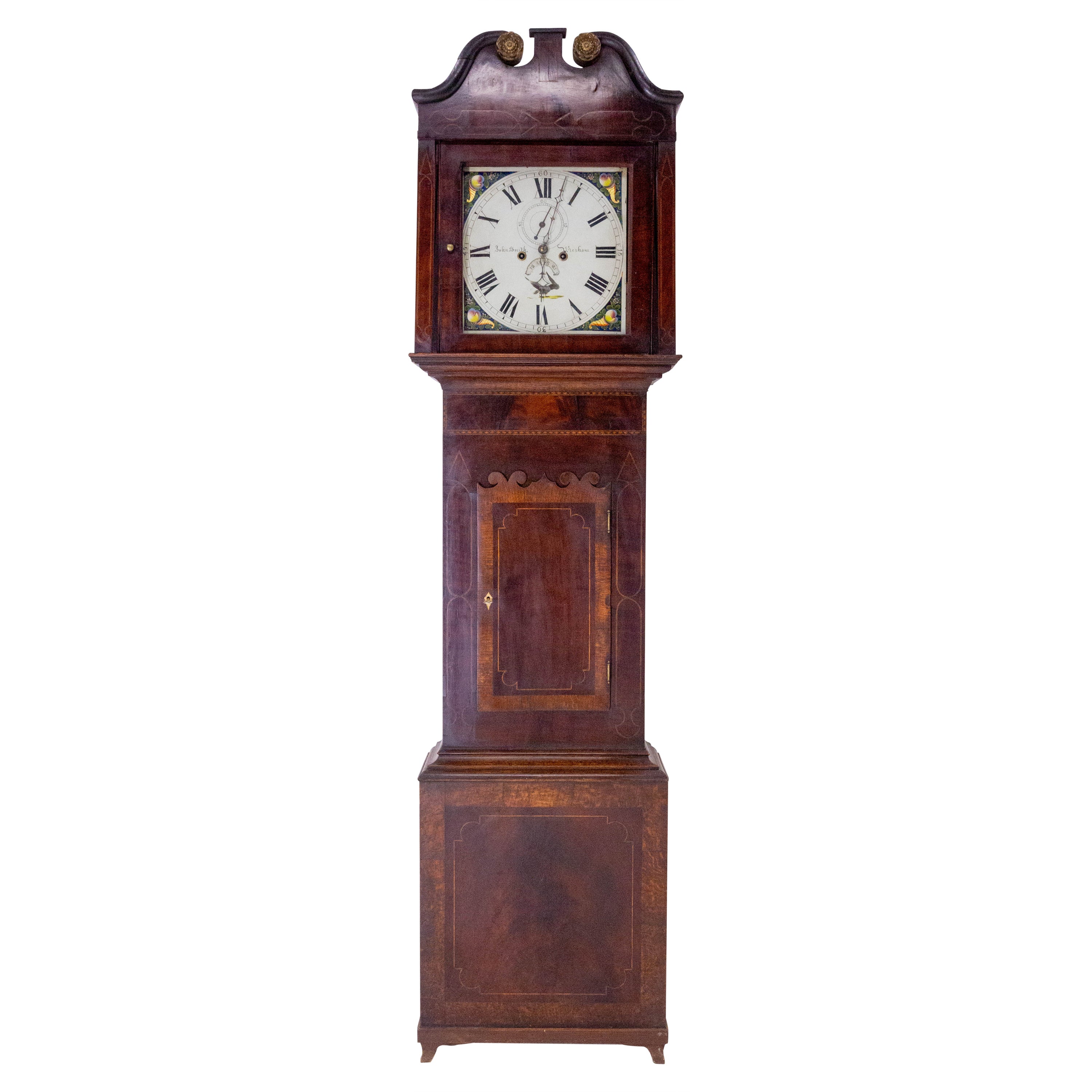 English Longcase or Grandfather Clock George III 19th Century