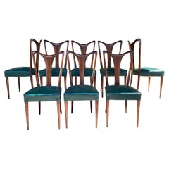 1940s Guglielmo Ulrich Set of 8 Dining Chairs
