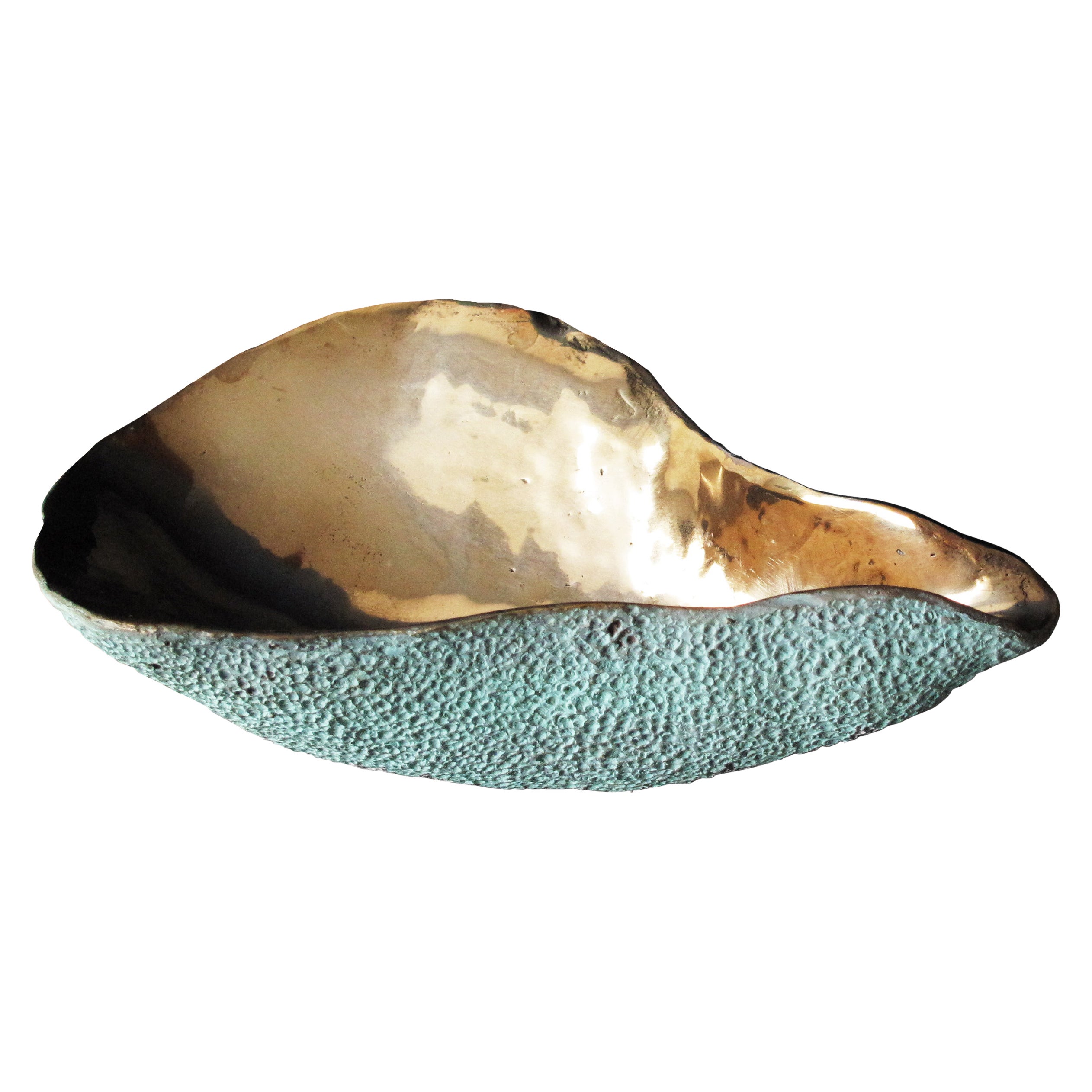 Oyster / Massive Handcasted Bronze Decorative Piece / Paper Weight