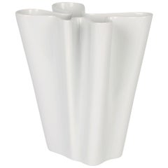 Rosenthal German Studio-Line Porcelain White Flux Vase