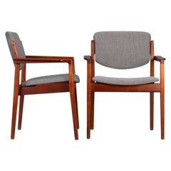 Armchair Model 196 by Finn Juhl for France and Son, 1960s, Set of 2