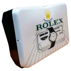 Retro Bright Sign Shop "Rolex Watches" Original Dealer, 1950s