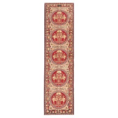 Nazmiyal Collection Antique Persian Kerman Runner. Size: 3 ft x 11 ft