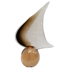 Alfredo Barbini Murano Art Glass Handblown Sculpture, 1960s