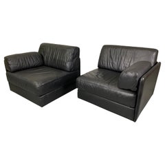 Vintage DS 76, De Sede Leather Chairs / Sofa
