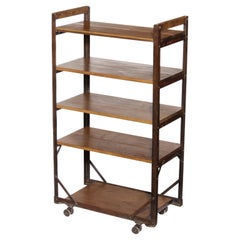 Rolling Factory Shoe Cart